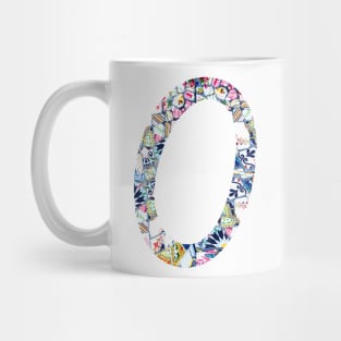 Gaudi Mosaic Letter O Mug